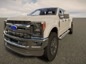 Fo rd f350 2019 3D Model