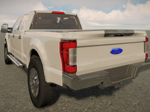 Fo rd f350 2019 3D Model