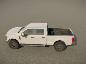 Fo rd f350 2019 3D Model