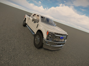 Fo rd f350 2019 3D Model