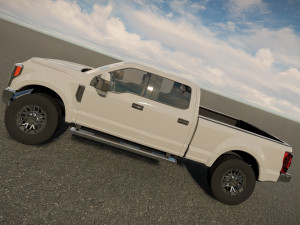 Fo rd f350 2019 3D Model