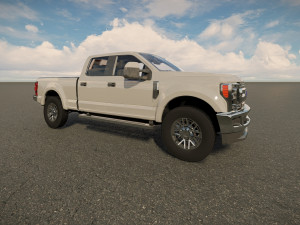Fo rd f350 2019 3D Model
