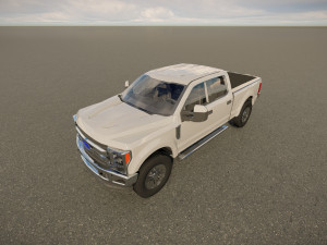 Fo rd f350 2019 3D Model