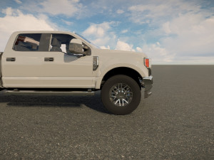 Fo rd f350 2019 3D Model