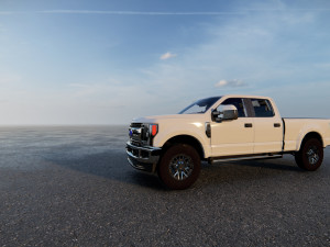 Fo rd f350 2019 3D Model