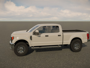 Fo rd f350 2019 3D Model