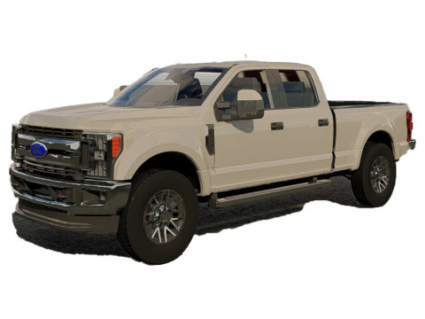 Форд ф 350 2019 3D Модель