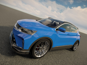 Geely Binyue Model 3D