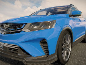 Geely Binyue Model 3D