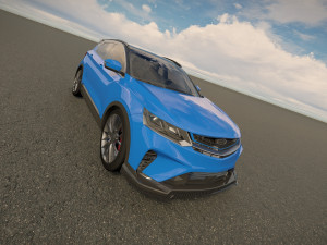 Geely Binyue Model 3D