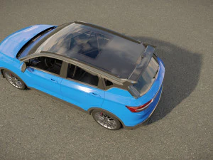Geely Binyue 3D Model