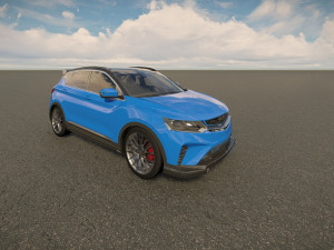 Geely Binyue Model 3D