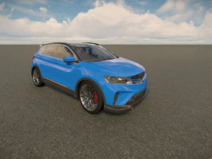 Geely Binyue 3D Model