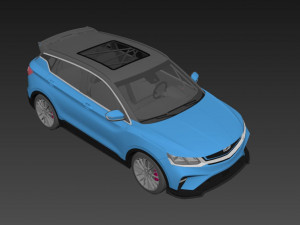 Geely Binyue Model 3D