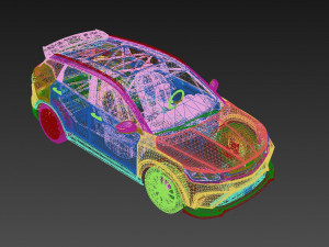 Geely Binyue Model 3D