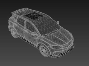 Geely Binyue Model 3D