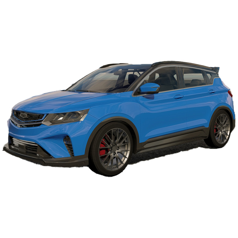 Geely Binyue Model 3D .c4d .max .obj .3ds .fbx .stl .blend 