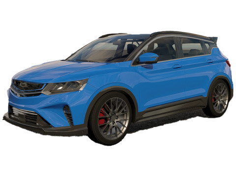 Geely Binyue 3D Model