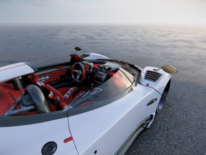 Pagani Zonda Roadster 3D Model