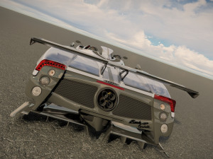 Pagani Zonda Roadster 3D Model