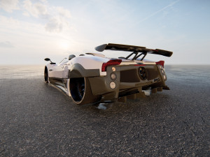 Pagani Zonda Roadster 3D Model