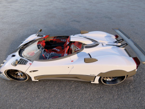 Pagani Zonda Roadster 3D Model