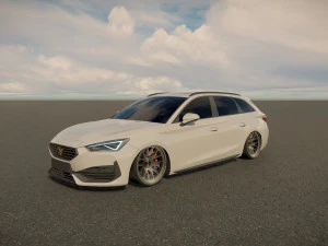Seat Leon Sportstourer Cupra 3D Model