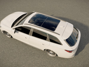 Seat Leon Sportstourer Cupra 3D Модель