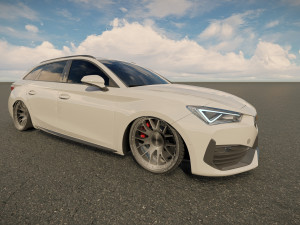 Seat Leon Sportstourer Cupra 3D Модель