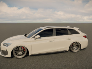 Seat Leon Sportstourer Cupra 3D Модель