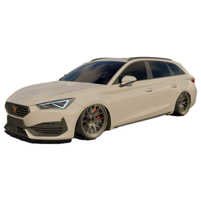 Seat Leon Sportstourer Cupra 3D Модель .c4d .max .obj .3ds .fbx .stl .blend 