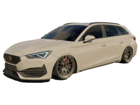 西雅特 Leon Sportstourer Cupra 3D 模型