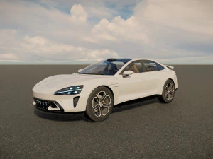 小米 SU7 2024 3D 模型