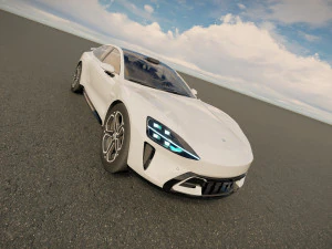 小米 SU7 2024 3D 模型