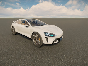 Xiaomi SU7 2024 3D Model