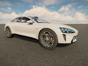 小米 SU7 2024 3D 模型