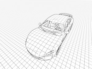 Xiaomi SU7 2024 3D Model