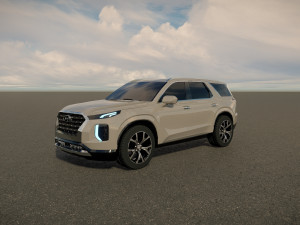 Hyundai Palisade Modelo 3D