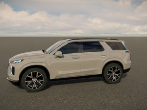 Hyundai Palisade Modelo 3D