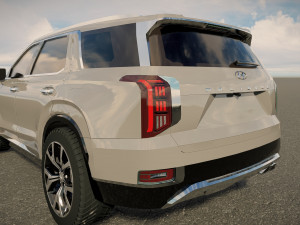 Hyundai Palisade Modelo 3D