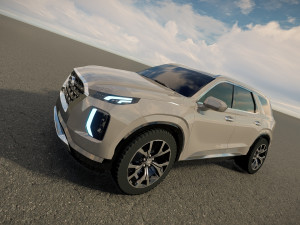 Hyundai Palisade Modelo 3D
