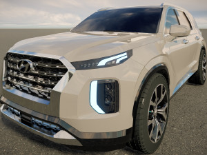 Hyundai Palisade Modelo 3D