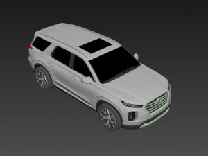 Hyundai Palisade Modelo 3D