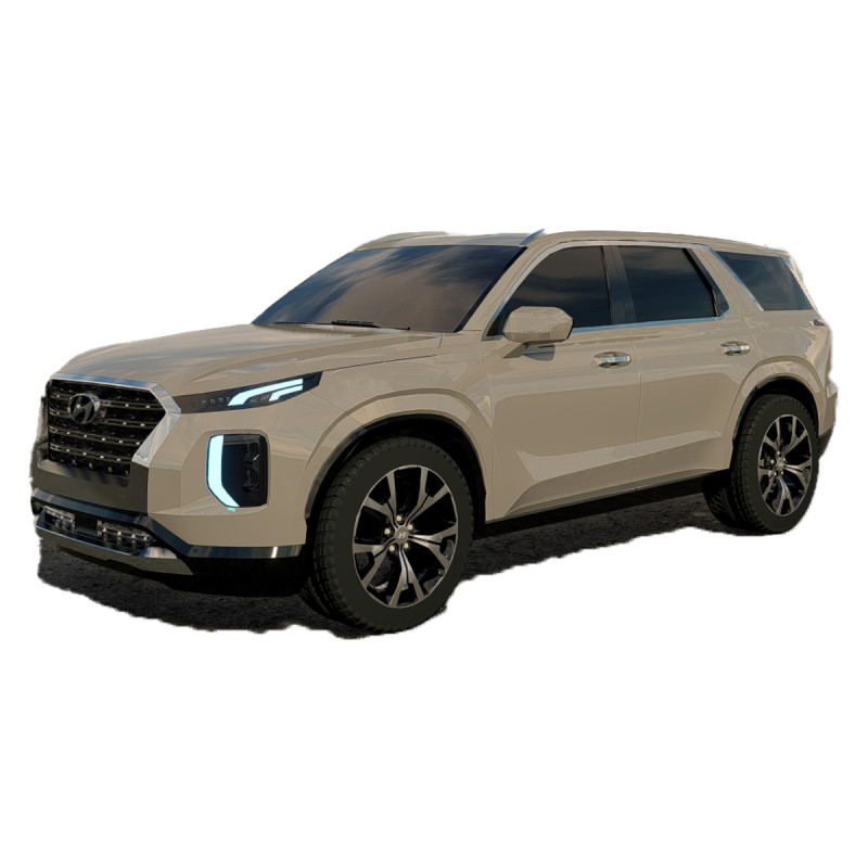 Hyundai Palisade Modelo 3D .c4d .max .obj .3ds .fbx .stl .blend 