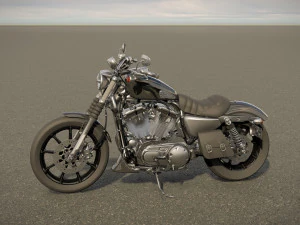Harley Davidson Iron 883 3D Model