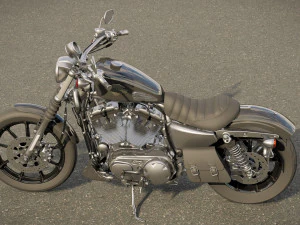 Harley Davidson Iron 883 3D Model