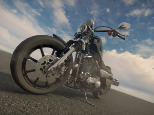 Harley Davidson Iron 883 3D Model