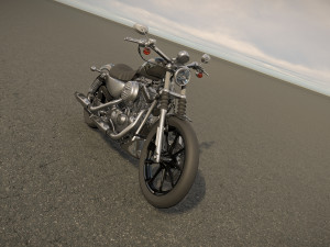 Harley Davidson Iron 883 3D Model