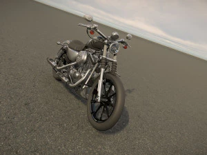 Harley Davidson Iron 883 3D Model