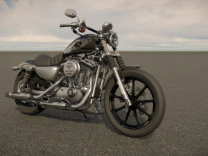 Harley Davidson Iron 883 3D Model
